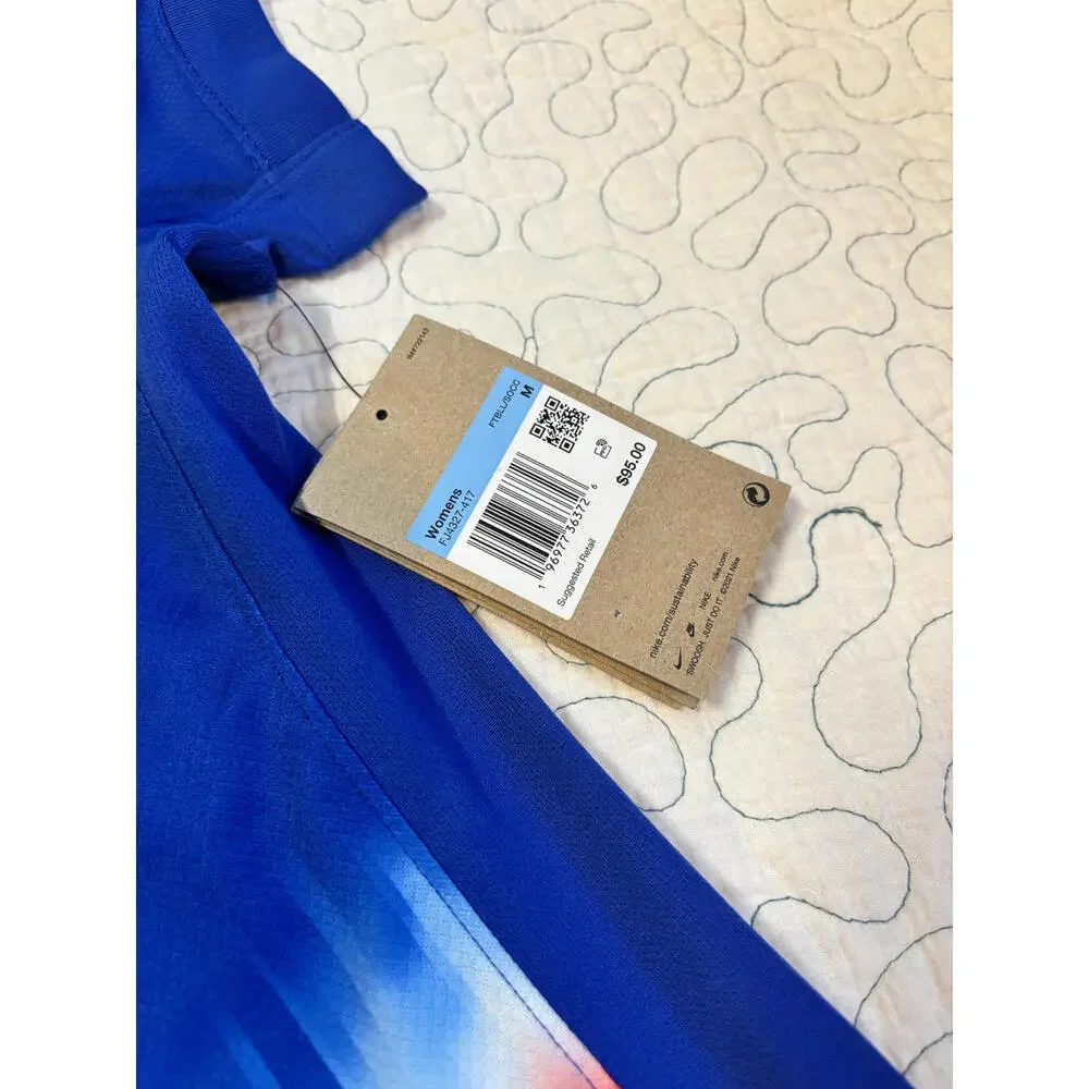 Nike Women's USA Soccer Team Nike Jersey Blue Red White Size Medium #476‎ - Picture 5 of 5